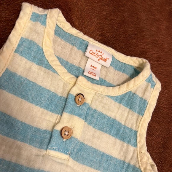 Cat and Jack stripe set for babies! - Picture 2 of 4